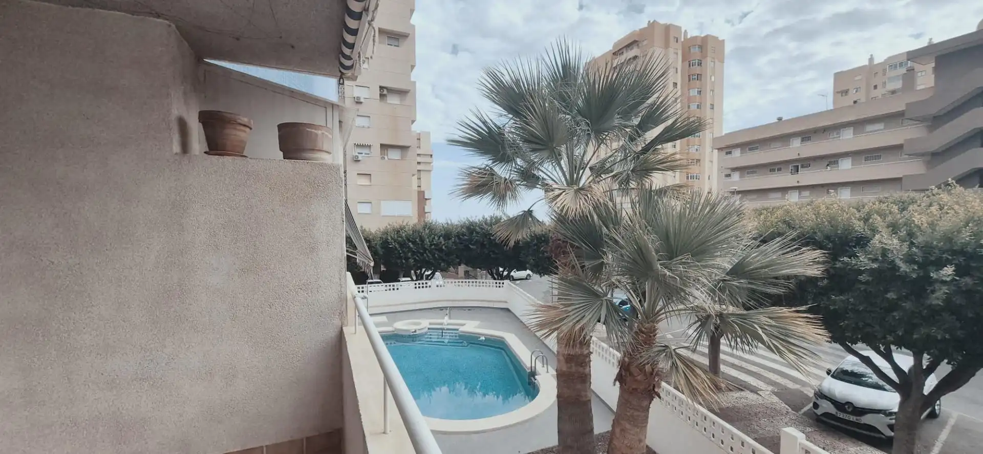 Swimming pool of Flat for sale in Aguadulce