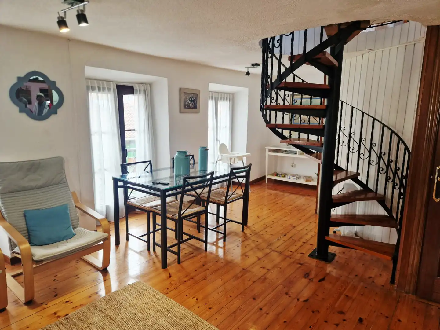 Comedor de Casa adosada en venta en Soto del Barco con Calefacción y Terraza