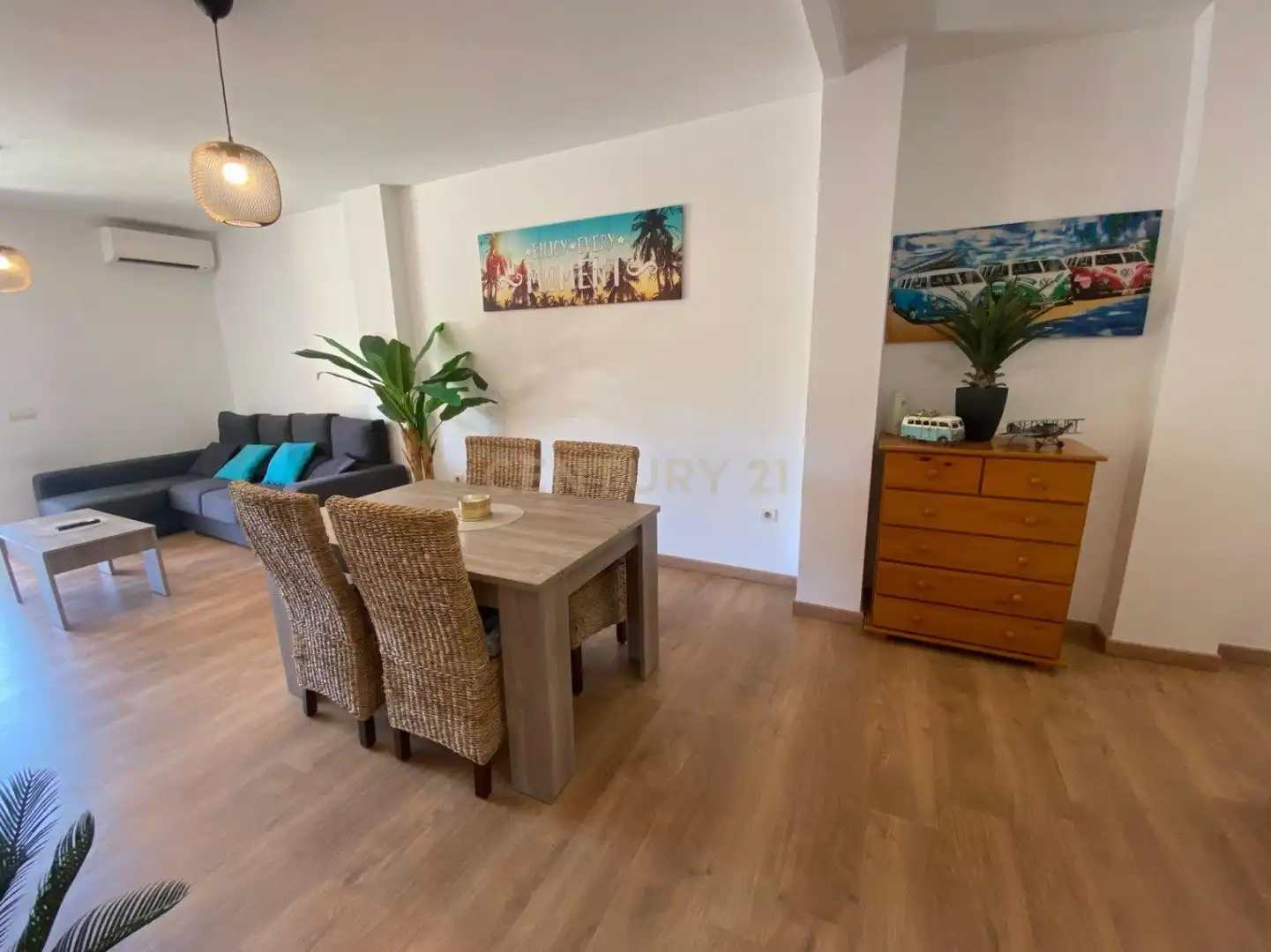 Wohnzimmer von Wohnungen zum Verkauf in Xaló mit Klimaanlage und Abstellraum