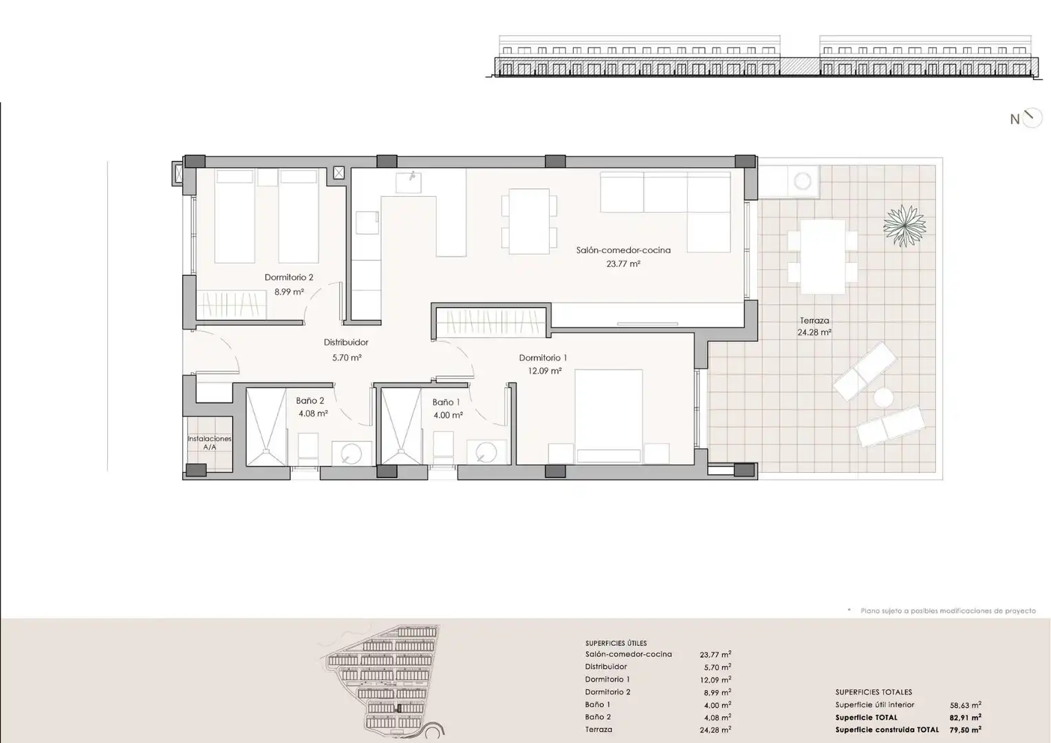 Ground floor with pool for sale in San Juan de los Terreros, imagen 14