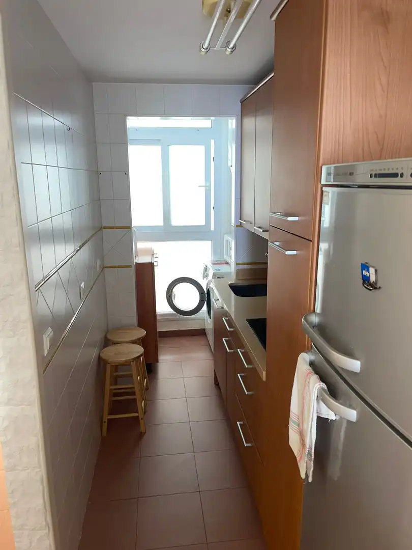Kitchen of Flat for sale in El Ejido  with Air Conditioner, Terrace and Furnished