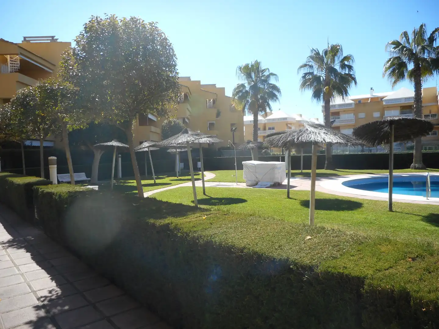 Jardín de Apartamento en venta en Islantilla con Jardín privado, Terraza y Piscina