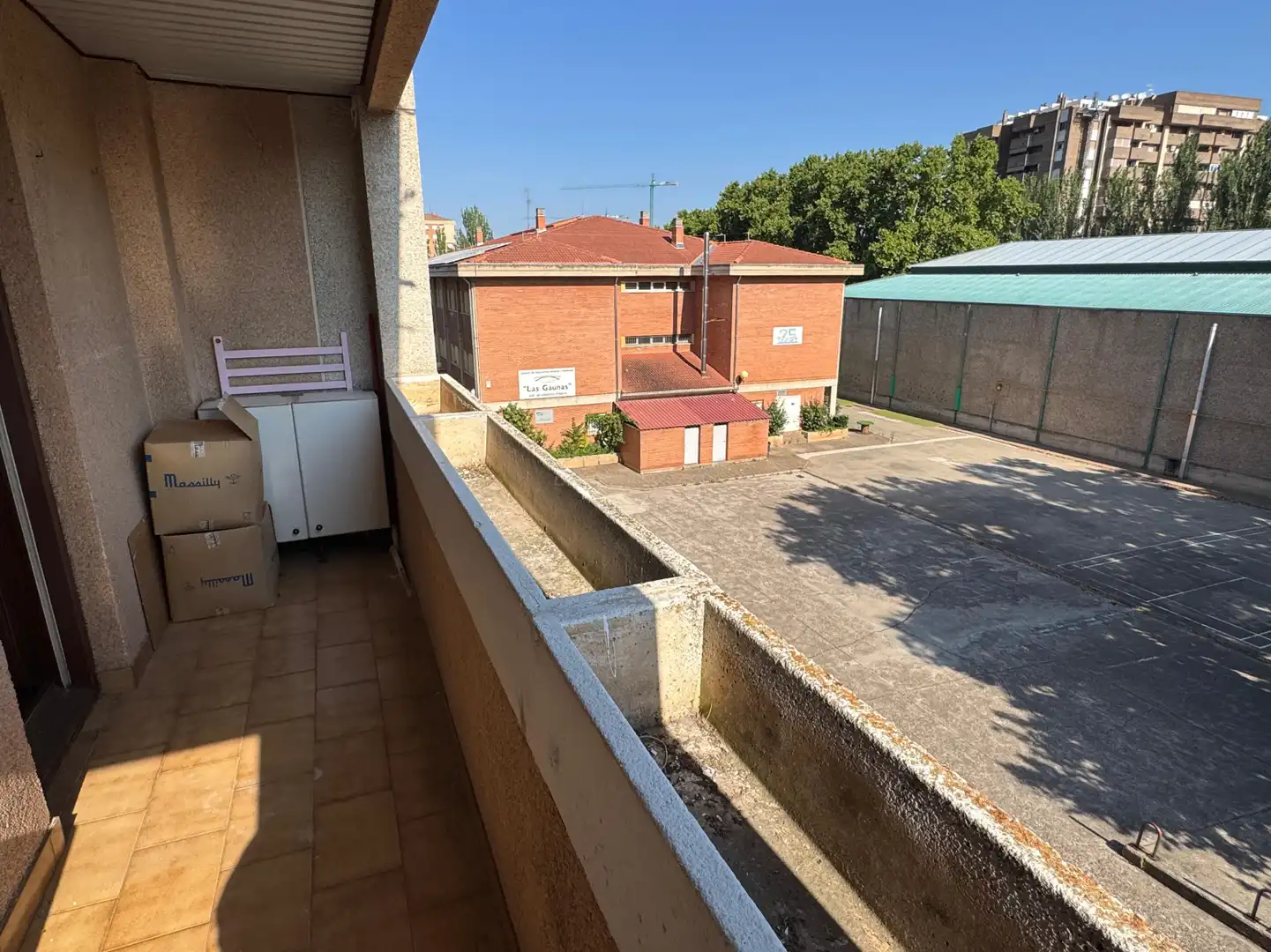 Balcony of Flat for sale in  Logroño  with Heating, Parquet flooring and Storage room