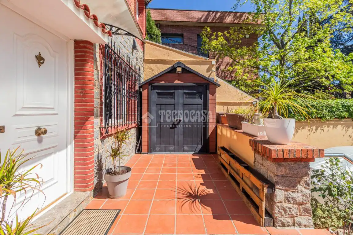 Terraza de Casa o chalet en venta en Sant Cugat del Vallès con Aire acondicionado, Calefacción y Trastero