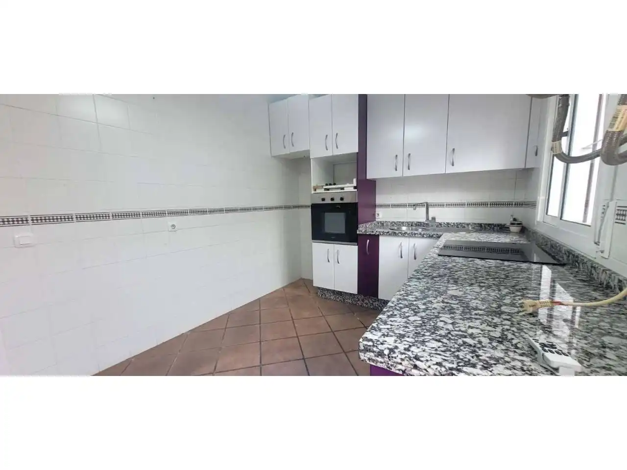 Cocina de Casa o chalet de alquiler en Sanlúcar de Barrameda con Calefacción y Terraza