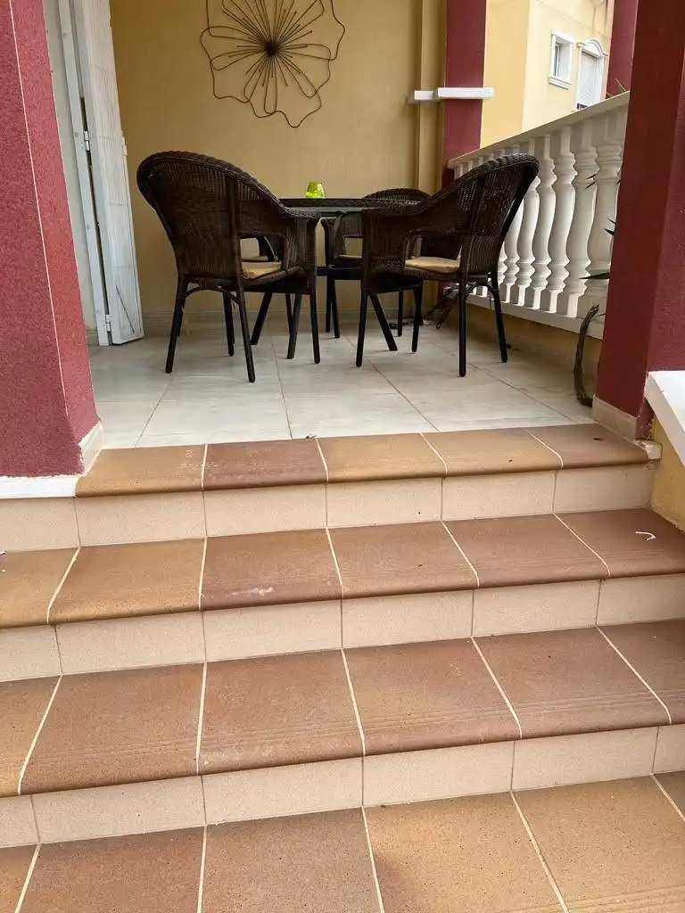 Terrassa de Apartament en venda en Los Alcázares amb Aire condicionat, Calefacció i Terrassa
