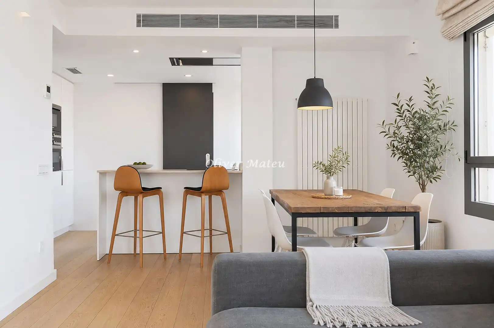 Dining room of Flat for sale in  Palma de Mallorca  with Air Conditioner, Heating and Parquet flooring