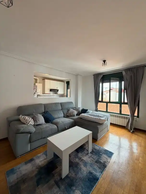 Sala d'estar de Dúplex de lloguer en Gijón 