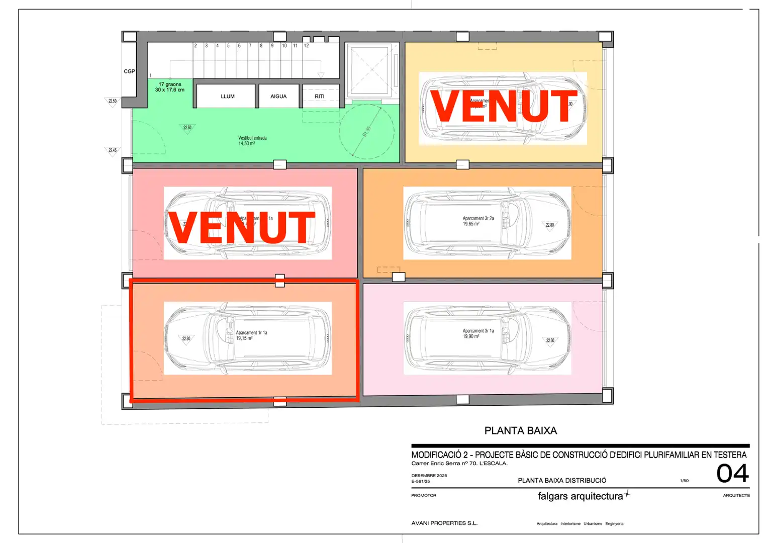 Apartament en venda en L'Escala amb Aire condicionat, Calefacció i Parquet