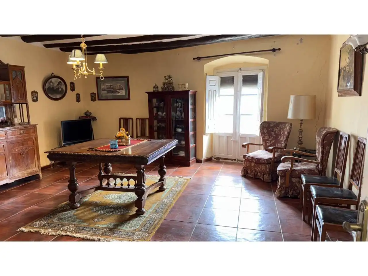 Living room of Houses for sale in Cáseda  with Heating, Private garden and Terrace