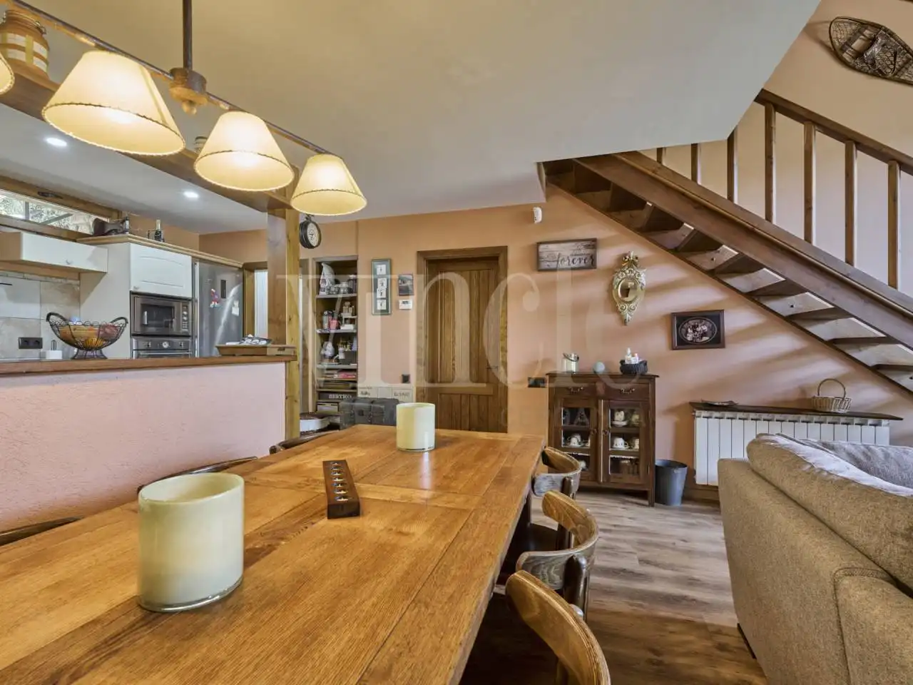 Comedor de Casa adosada en venta en Montellà i Martinet con Calefacción, Parquet y Terraza