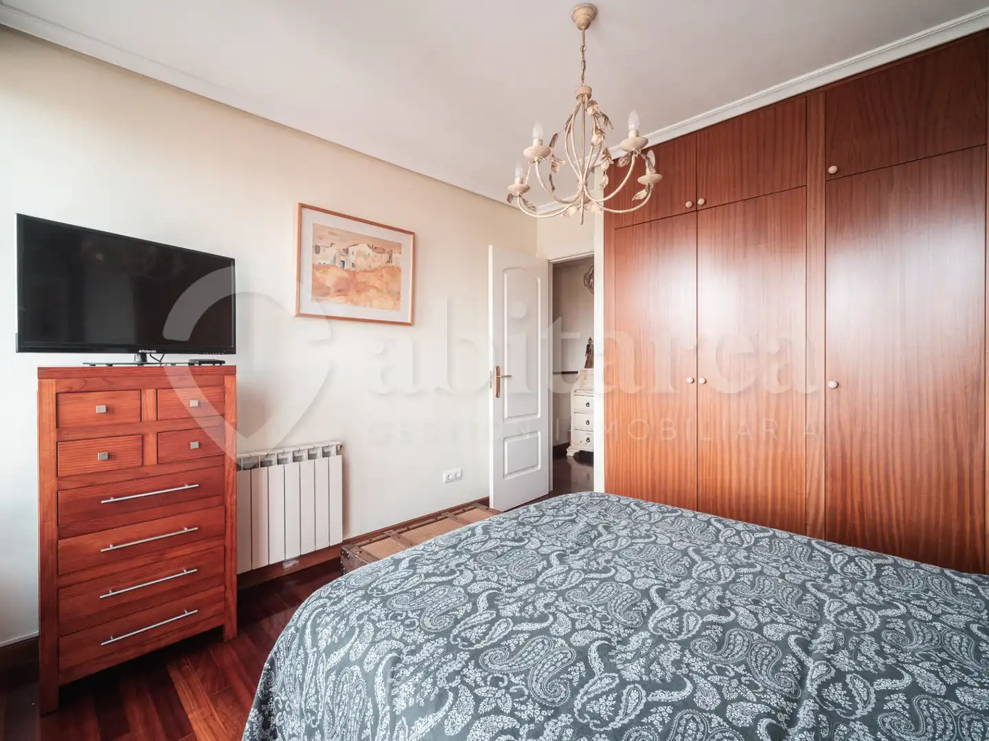 Schlafzimmer von Maisonette zum Verkauf in Santander mit Heizung, Parkett und Abstellraum
