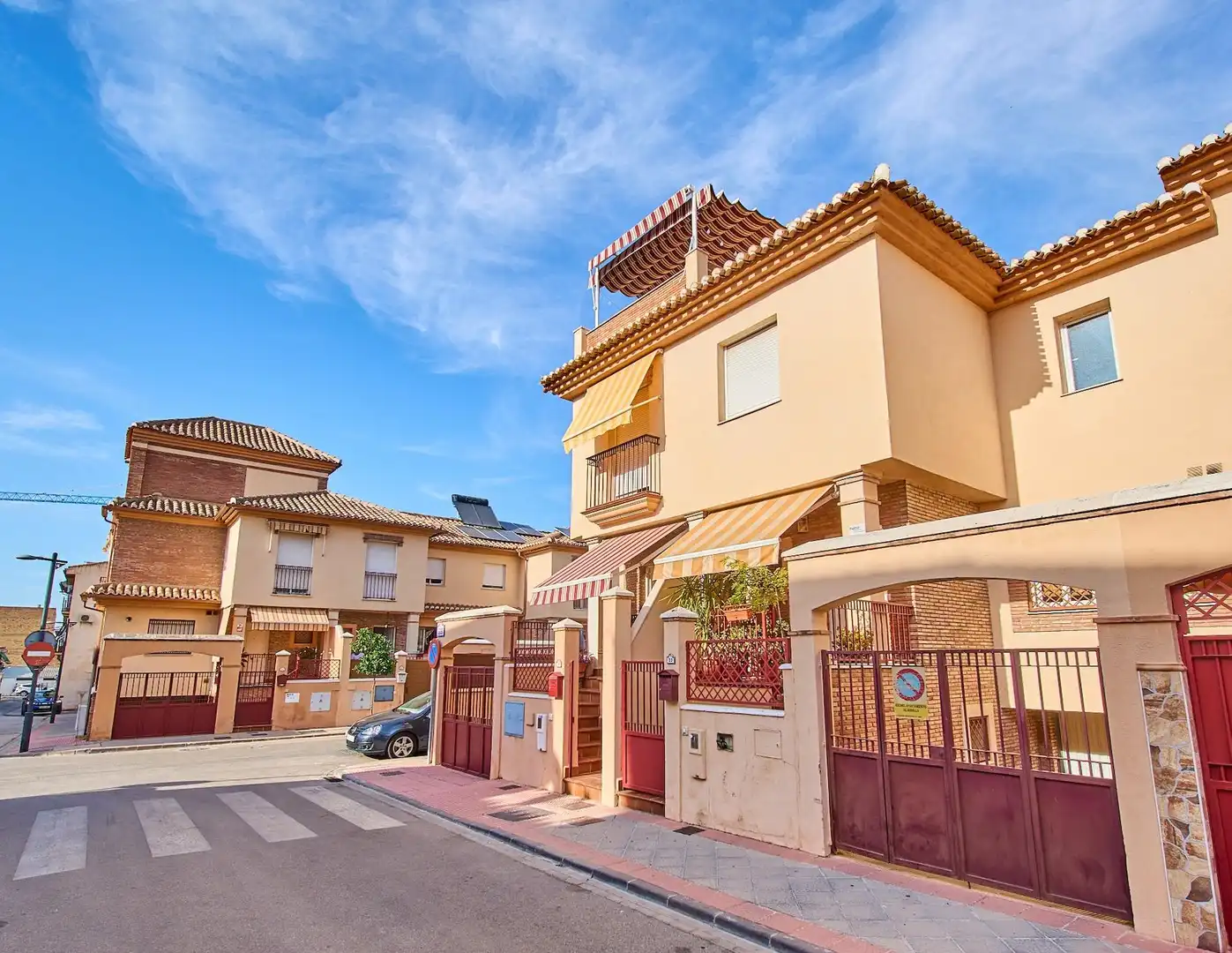 Exterior view of Detached homes for sale in Armilla  with Air Conditioner, Heating and Terrace