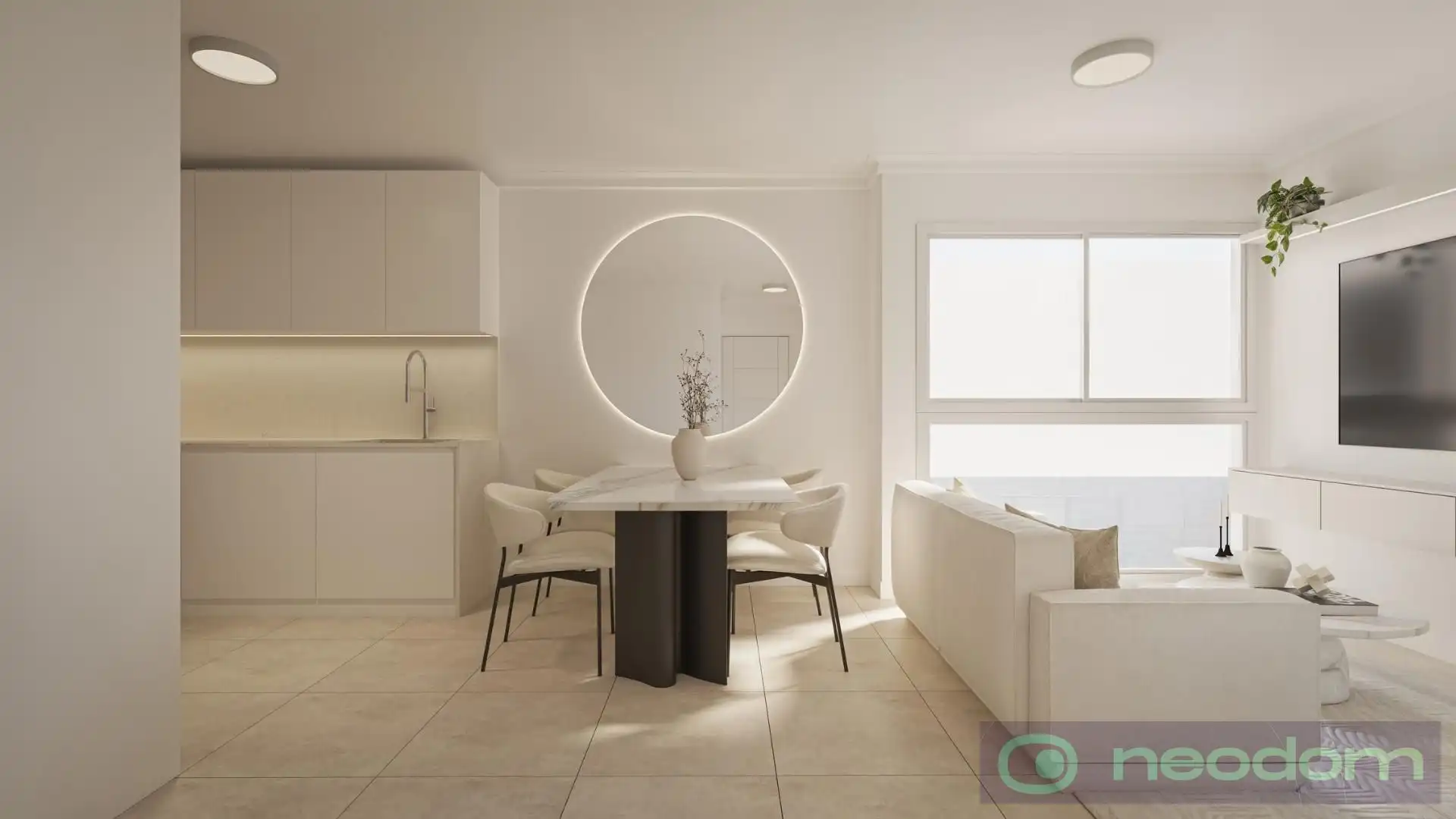 Sala d'estar de Pis en venda en Torrevieja amb Aire condicionat, Terrassa i Piscina