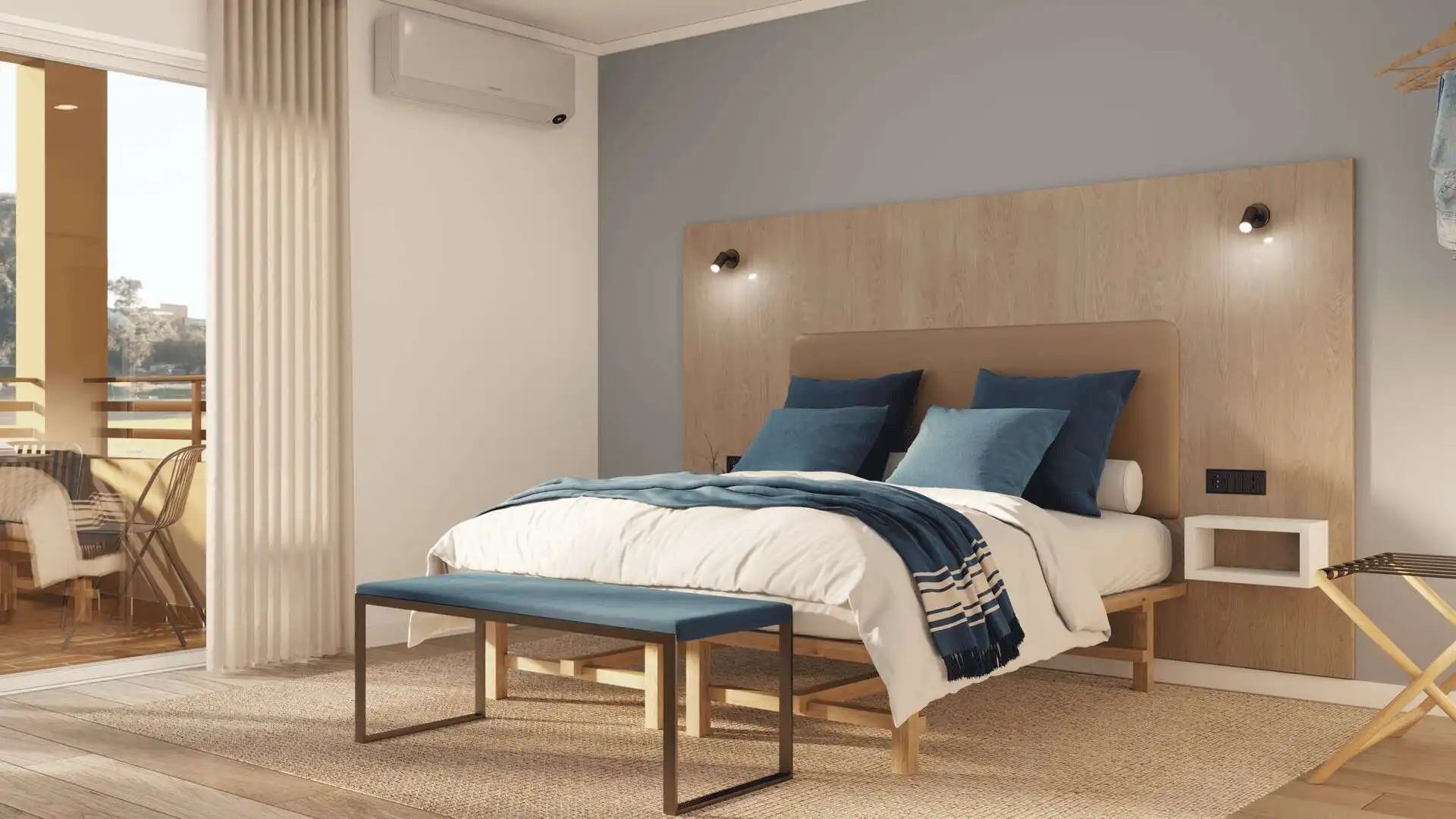 Habitación de Apartamento en venta en Felanitx con Aire acondicionado, Amueblado y Balcón