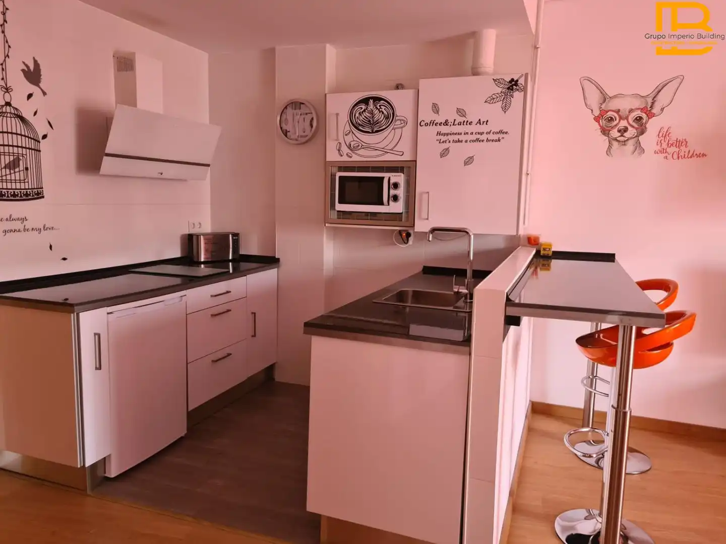 Kitchen of Flat for sale in Voto  with Heating, Parquet flooring and Terrace