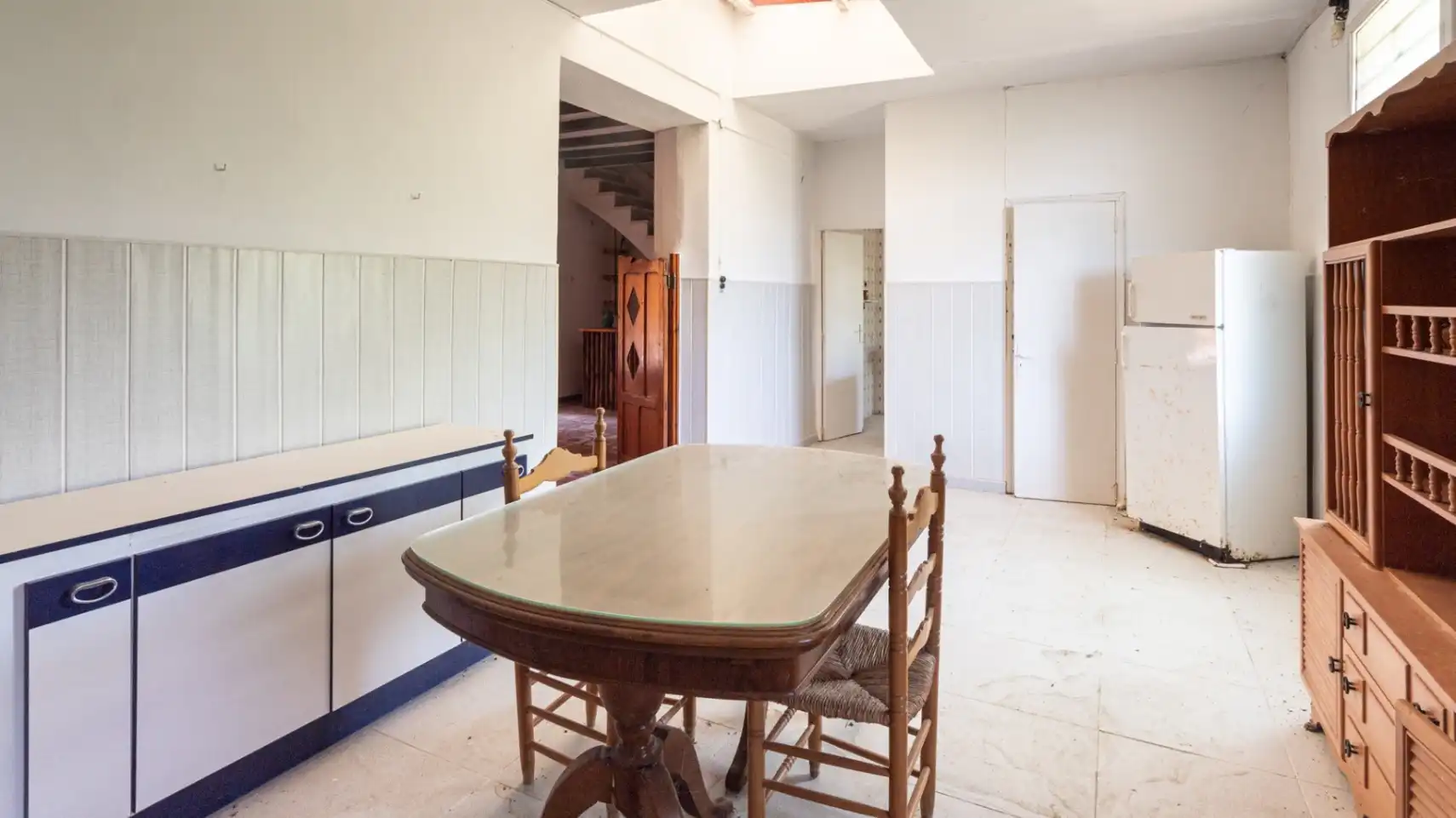 Cuina de Finca rústica en venda en Beniarbeig amb Jardí privat, Terrassa i Traster