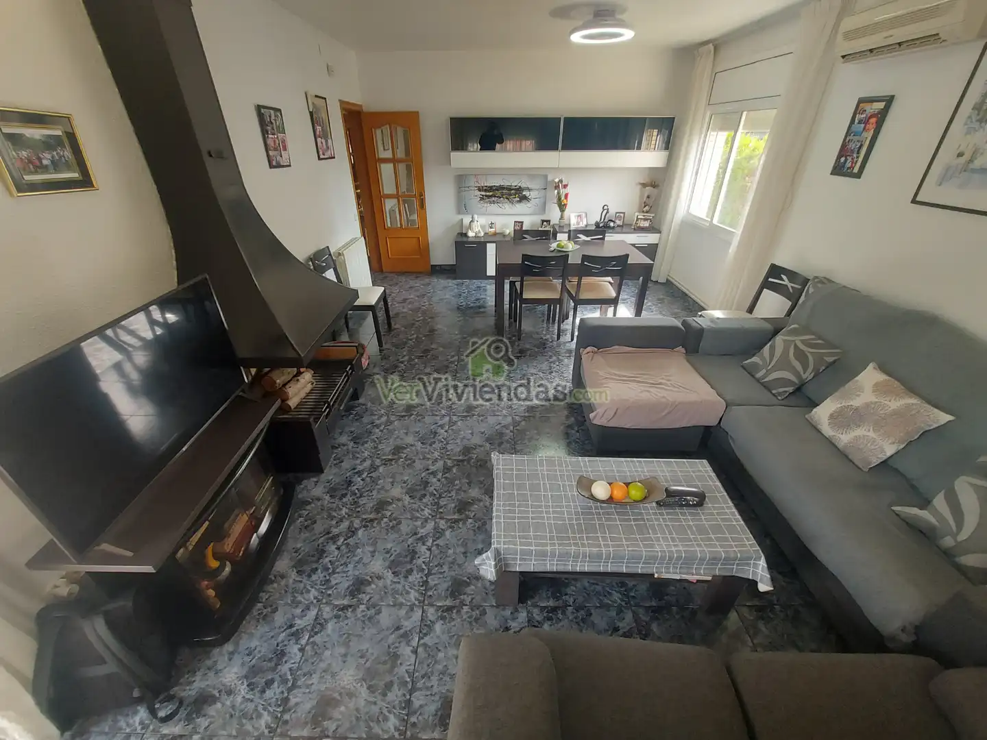 Living room of Houses for sale in Sant Vicenç Dels Horts  with Air Conditioner, Heating and Private garden