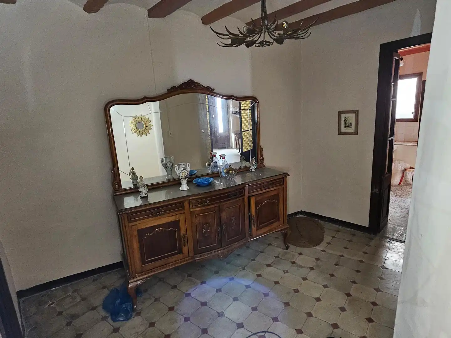 Esszimmer von Einfamilien-Reihenhaus zum Verkauf in Poboleda mit Terrasse, Abstellraum und Balkon