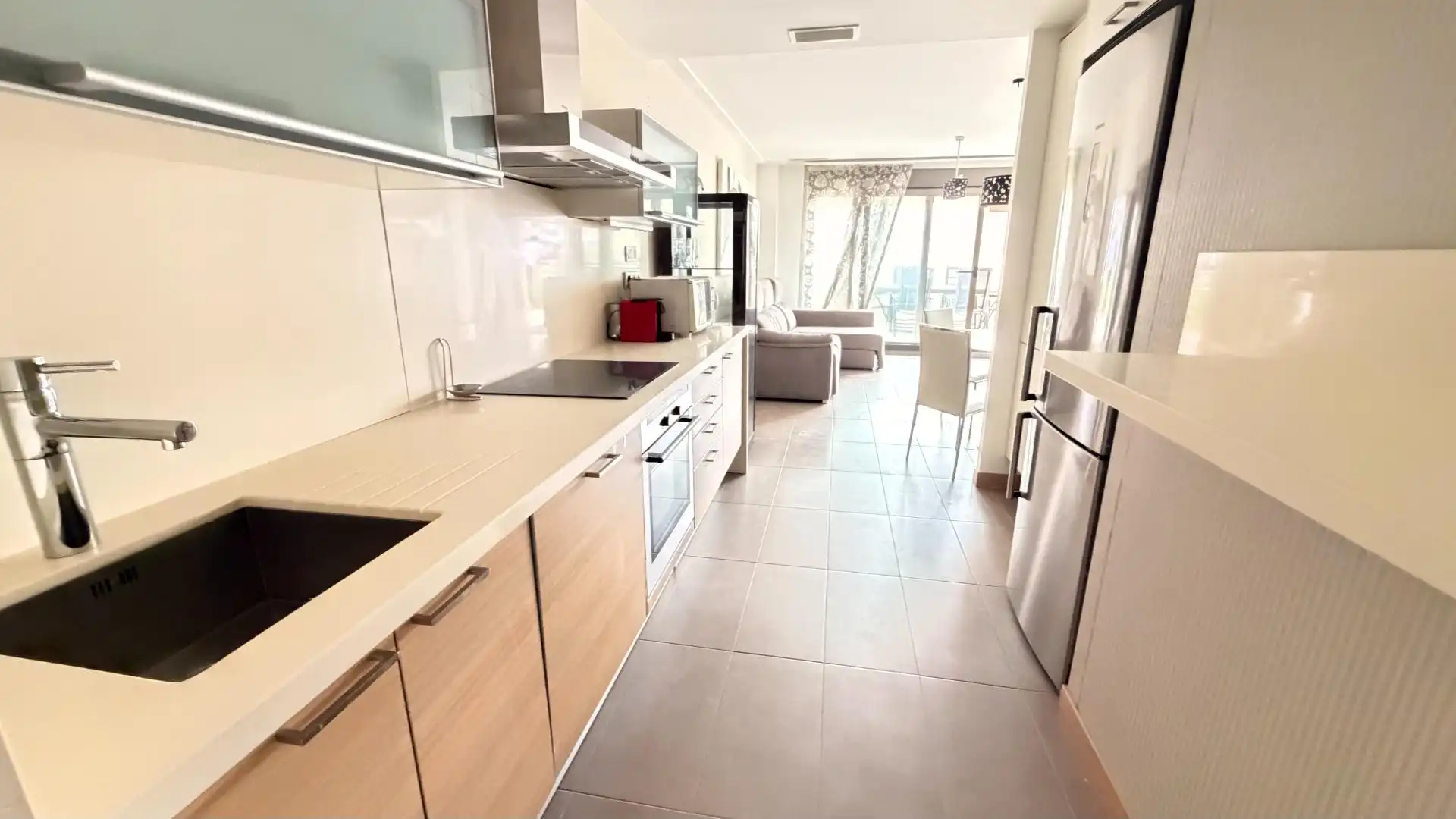 Kitchen of Apartments for sale in Elche / Elx  with Air Conditioner, Private garden and Terrace