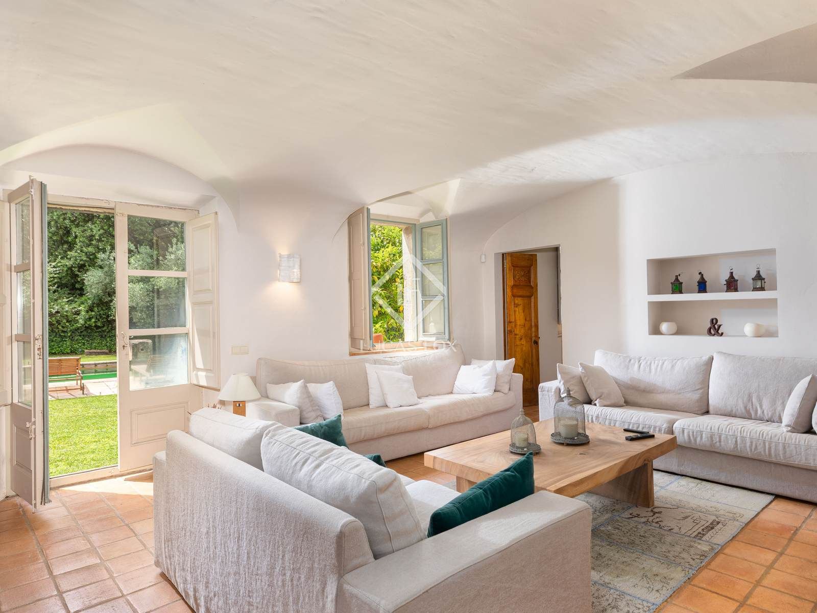 Living room of Country house for sale in Figueres  with Heating, Private garden and Terrace