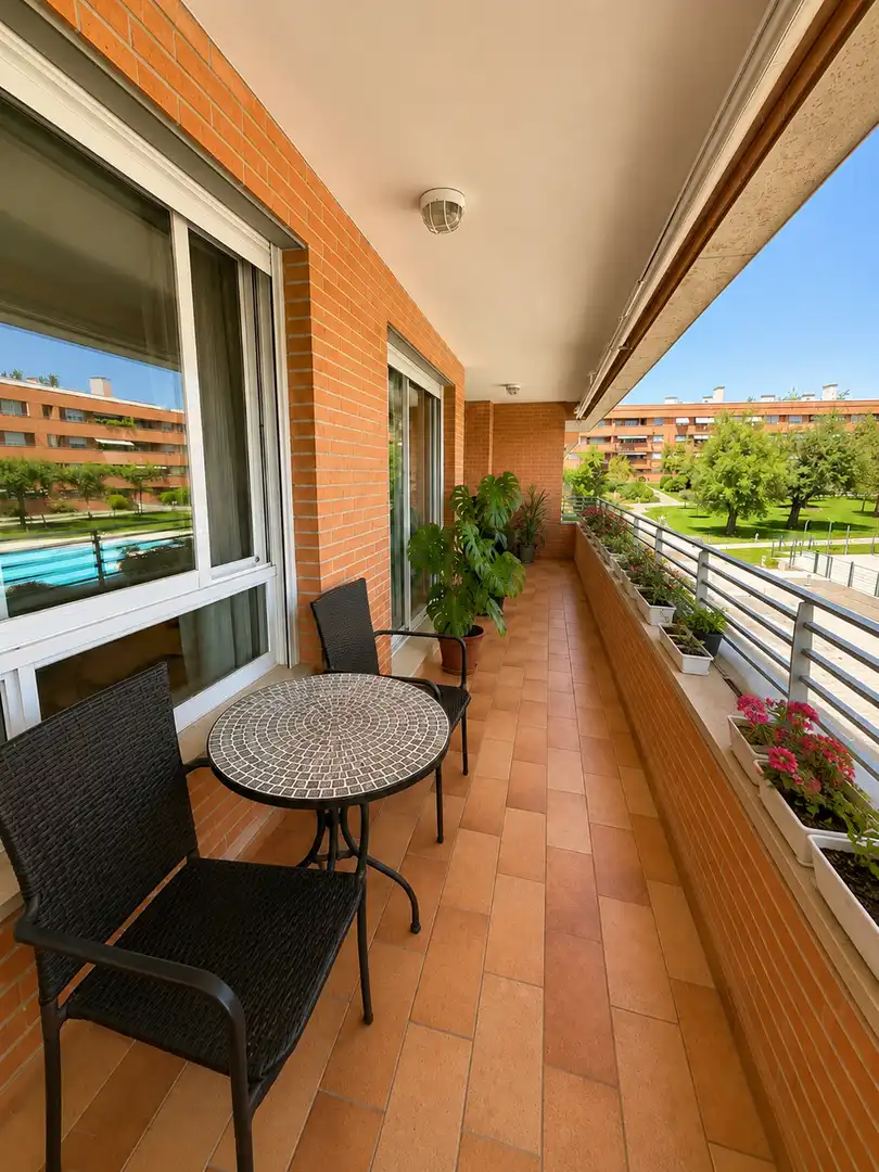 Terrace of Flat for sale in Pozuelo de Alarcón  with Air Conditioner, Heating and Storage room