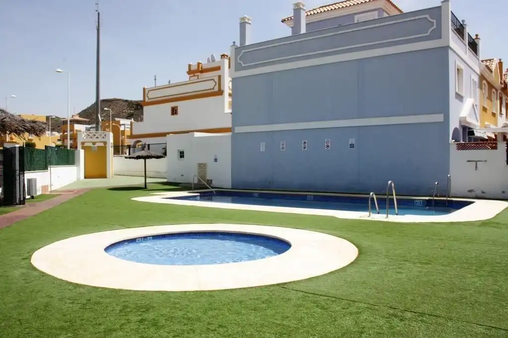Schwimmbecken von Maisonette zur Miete in Pulpí mit Klimaanlage und Gemeinschaftspool