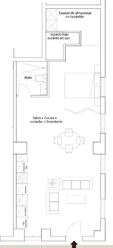 Apartament en venda en Madrid amb Aire condicionat, Calefacció i Moblat