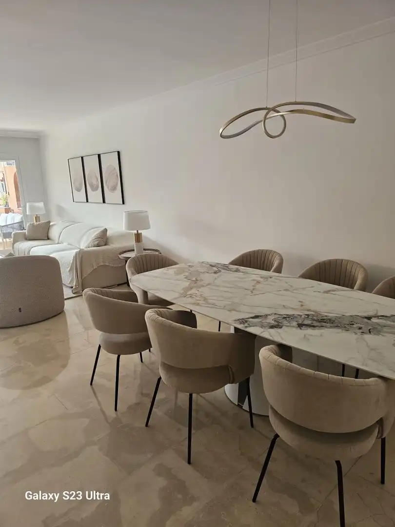 Comedor de Apartamento de alquiler en Nueva Andalucía