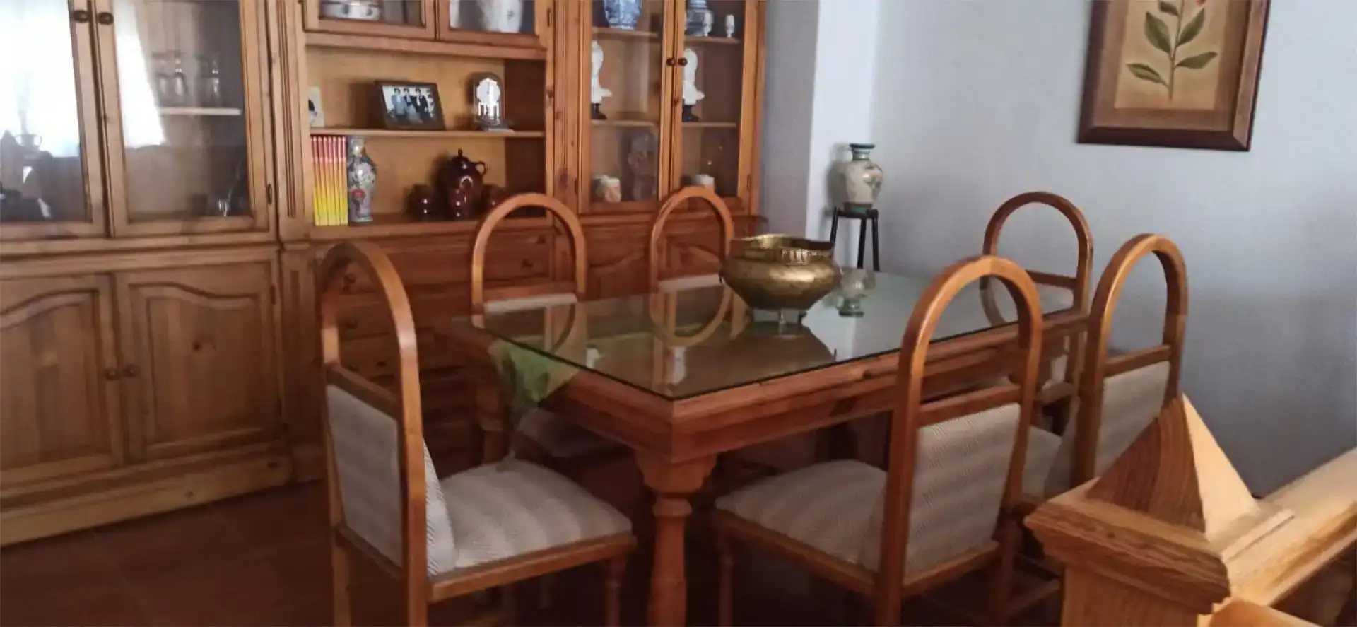 Comedor de Casa o chalet en venta en Aldeanueva de Barbarroya con Aire acondicionado, Parquet y Trastero
