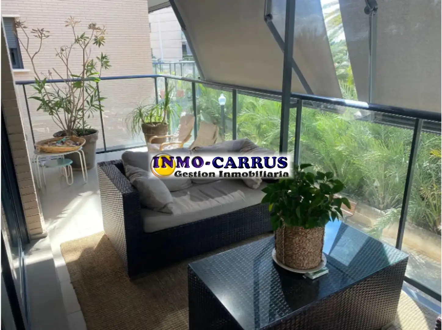 Terrasse von Wohnung zur Miete in Elche / Elx mit Klimaanlage, Heizung und Terrasse
