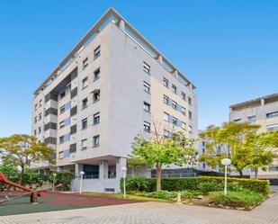Exterior view of Flat for sale in Málaga Capital  with Terrace, Storage room and Community pool