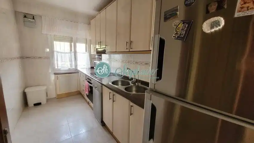 Kitchen of Flat for sale in Segovia  with Heating, Parquet flooring and Terrace