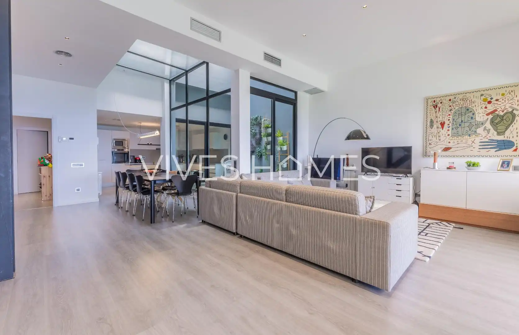 Living room of Houses for sale in Caldes d'Estrac  with Air Conditioner, Heating and Private garden