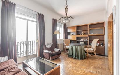 Living room of Flat for sale in  Madrid Capital  with Balcony