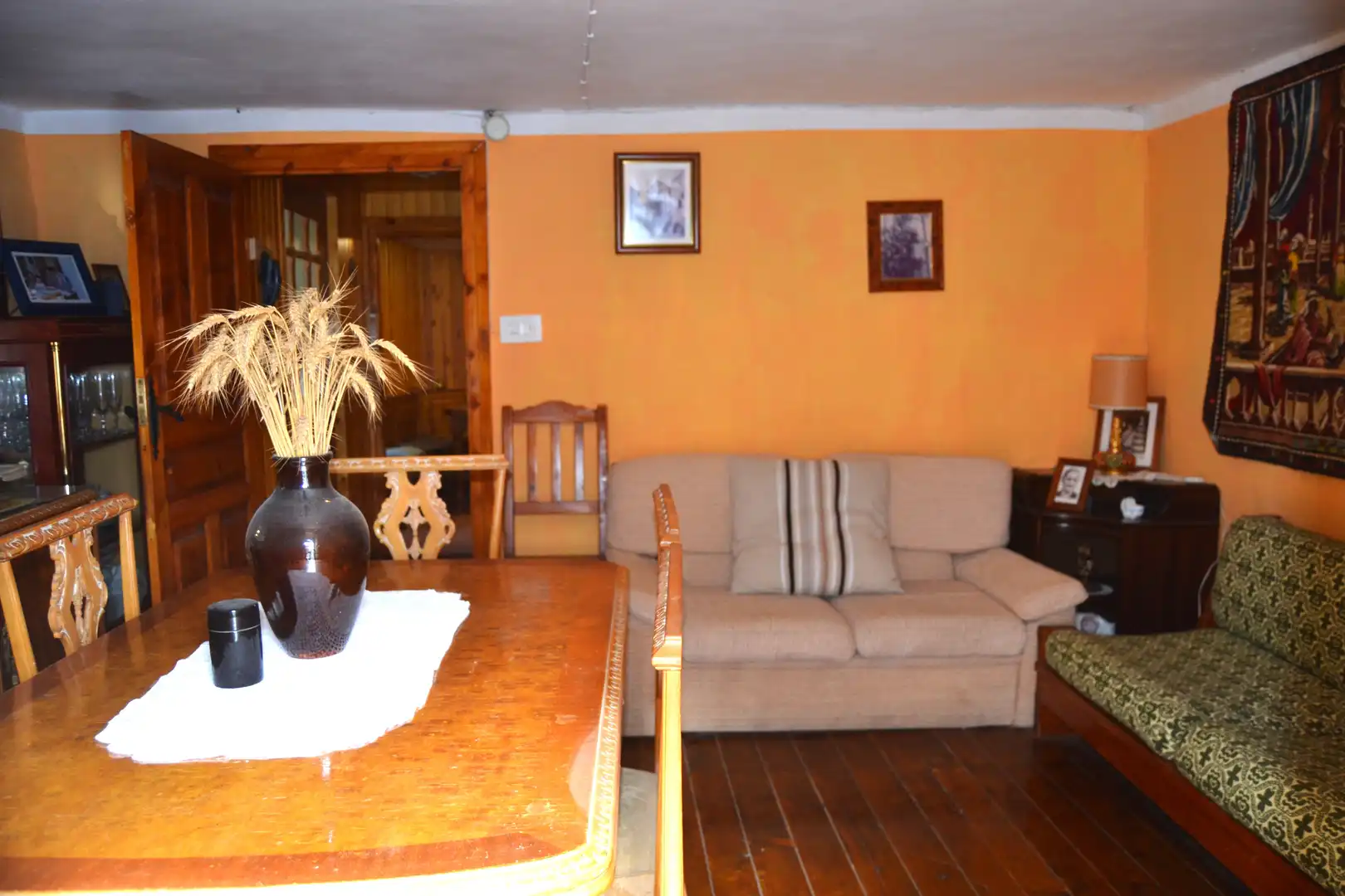 Sala de estar de Casa o chalet en venta en Aisa con Balcón