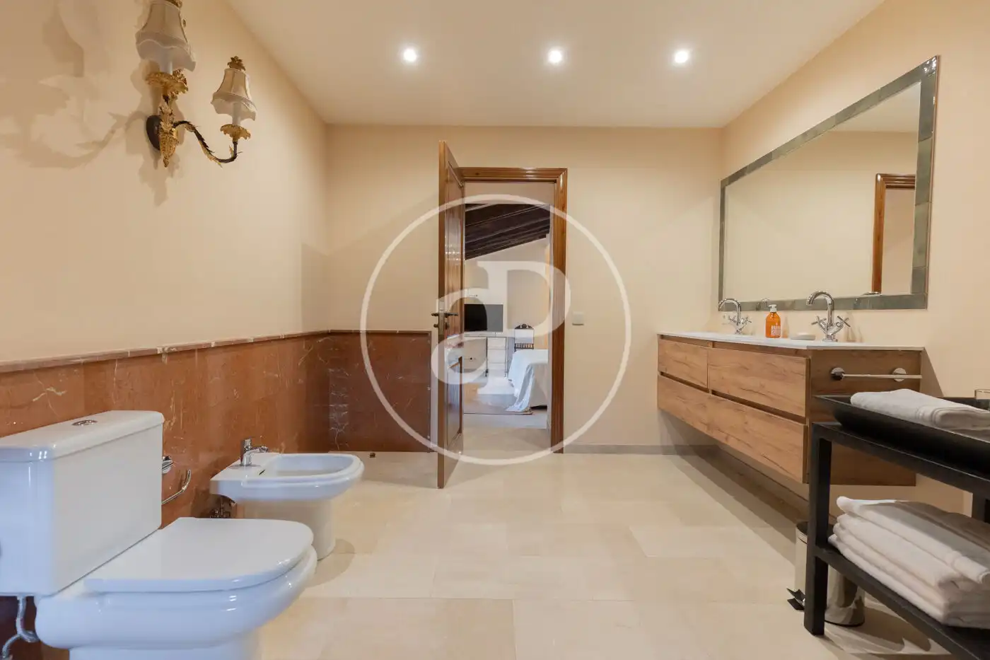 Bathroom of Houses for rent in Llucmajor  with Air Conditioner, Heating and Private garden