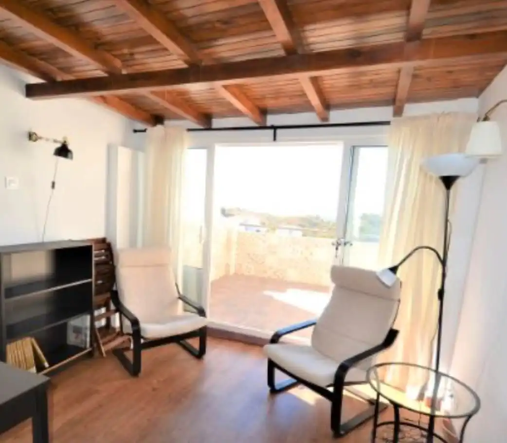Terraza de Piso de alquiler en Estepona con Terraza, Amueblado y Horno