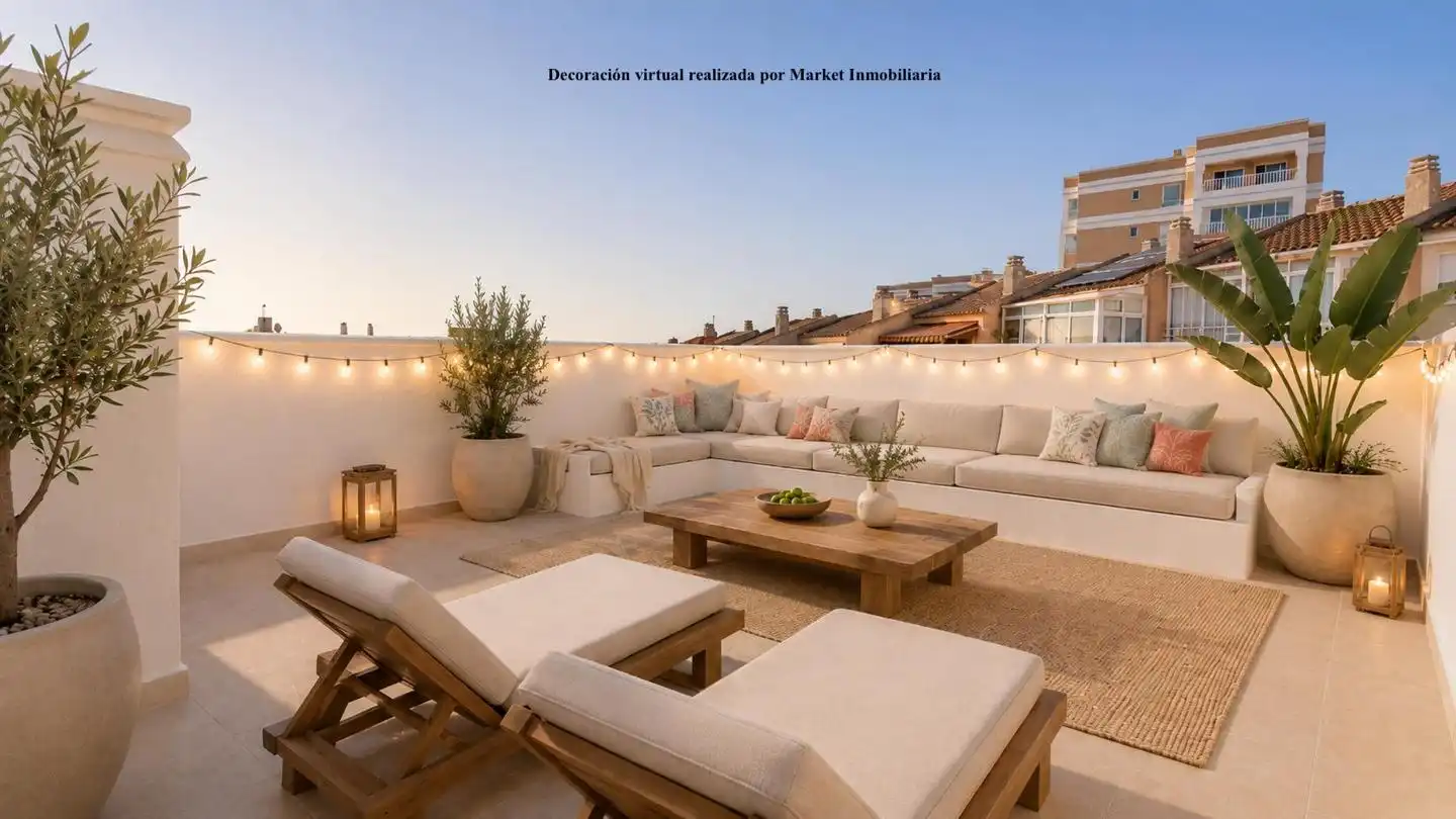 Terrace of Detached homes for sale in Elche / Elx  with Terrace, Storage room and Swimming Pool