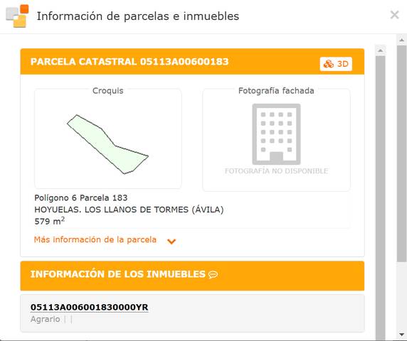 Terreno en Venta en AV-P-536, 25 en Los Llanos de Tormes