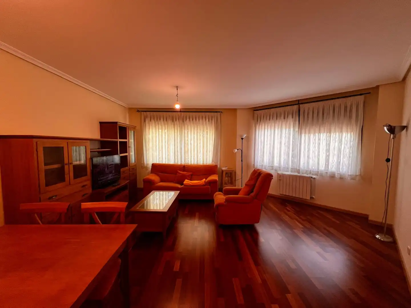 Sala d'estar de Pis de lloguer en Arganda del Rey amb Calefacció, Parquet i Traster
