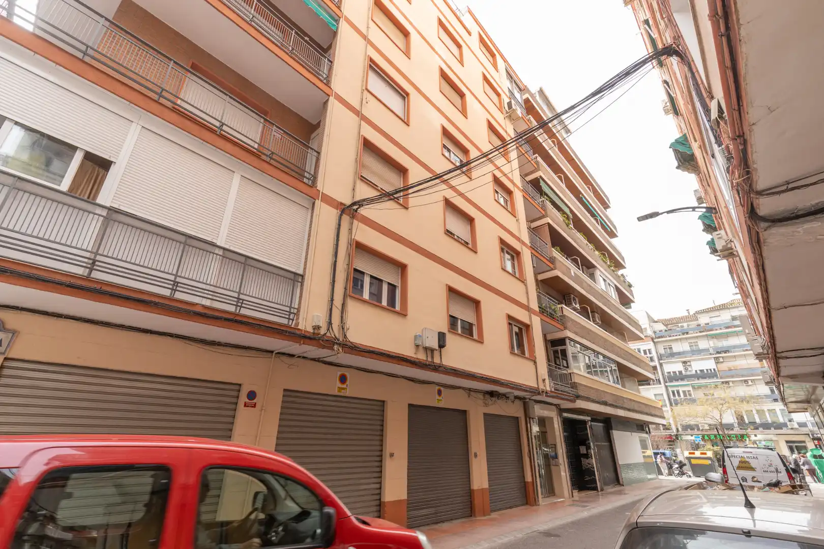 Exterior view of Flat for sale in Granada  with Air Conditioner, Heating and Parquet flooring