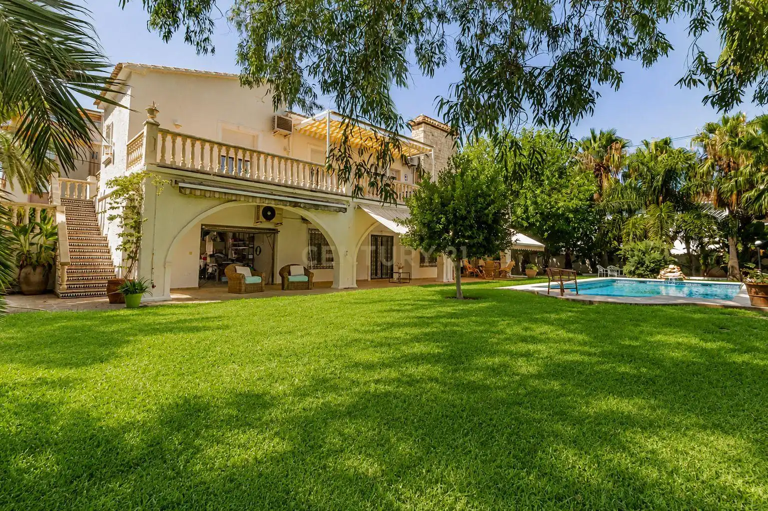 Garden of Houses for sale in Dénia  with Air Conditioner, Private garden and Storage room