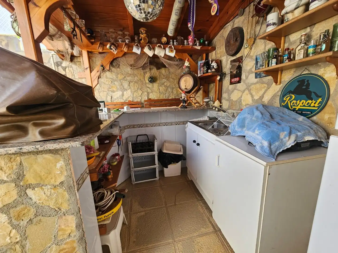 Cocina de Casa o chalet en venta en Águilas con Aire acondicionado, Jardín privado y Terraza