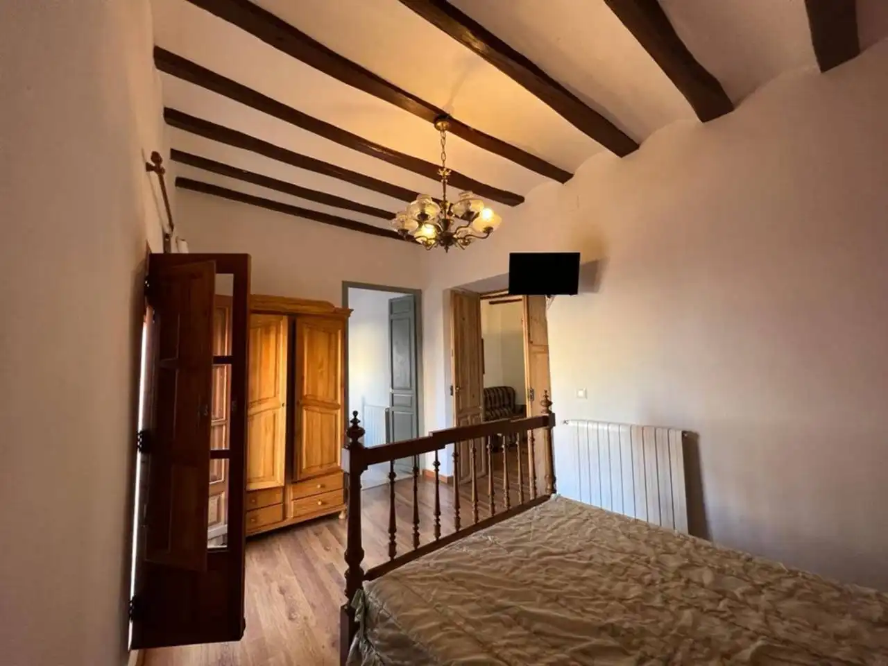 Bedroom of Houses for sale in Penàguila  with Air Conditioner, Heating and Terrace