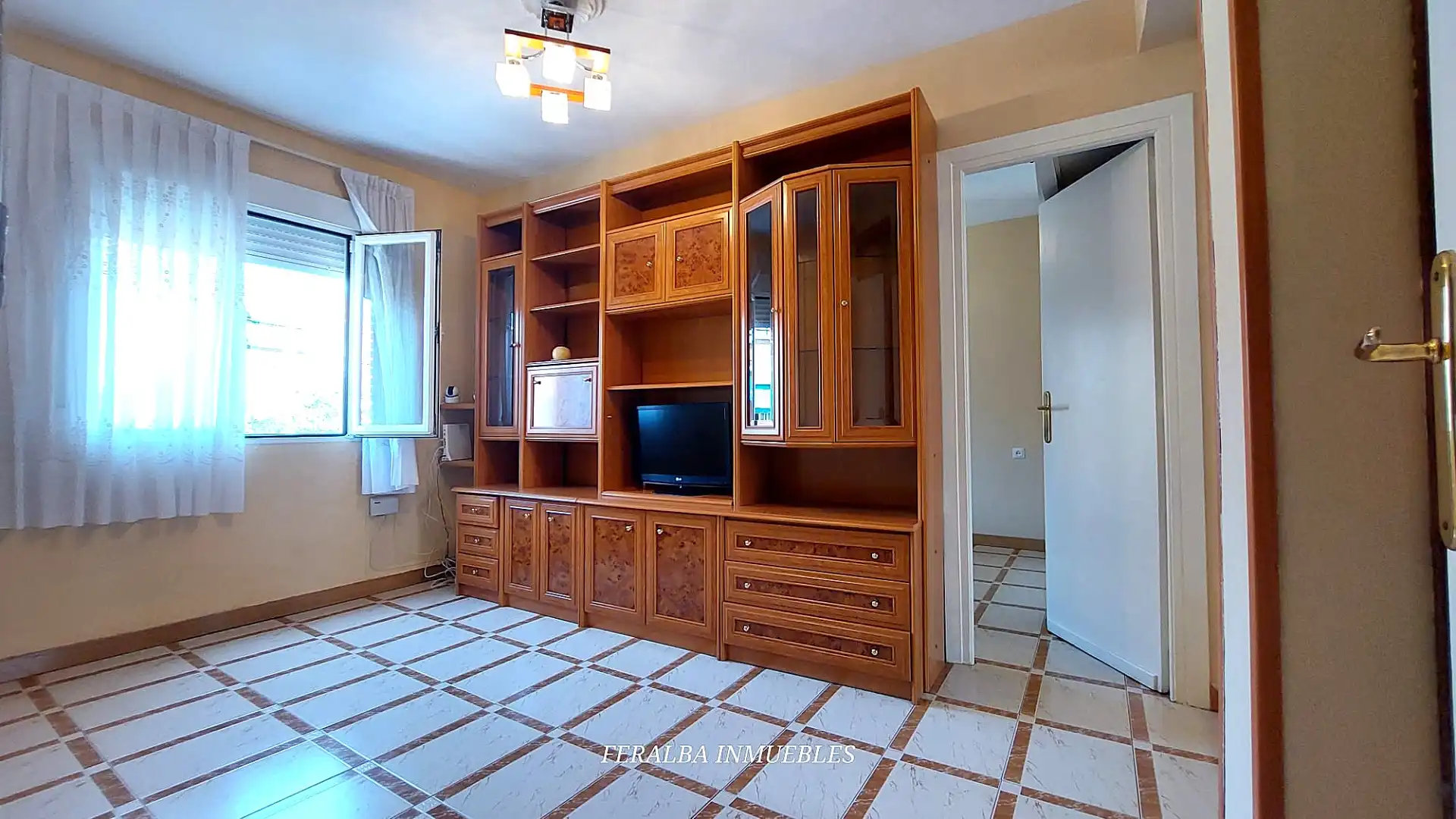Wohnzimmer von Wohnung zum Verkauf in Madrid mit Klimaanlage, Heizung und Terrasse