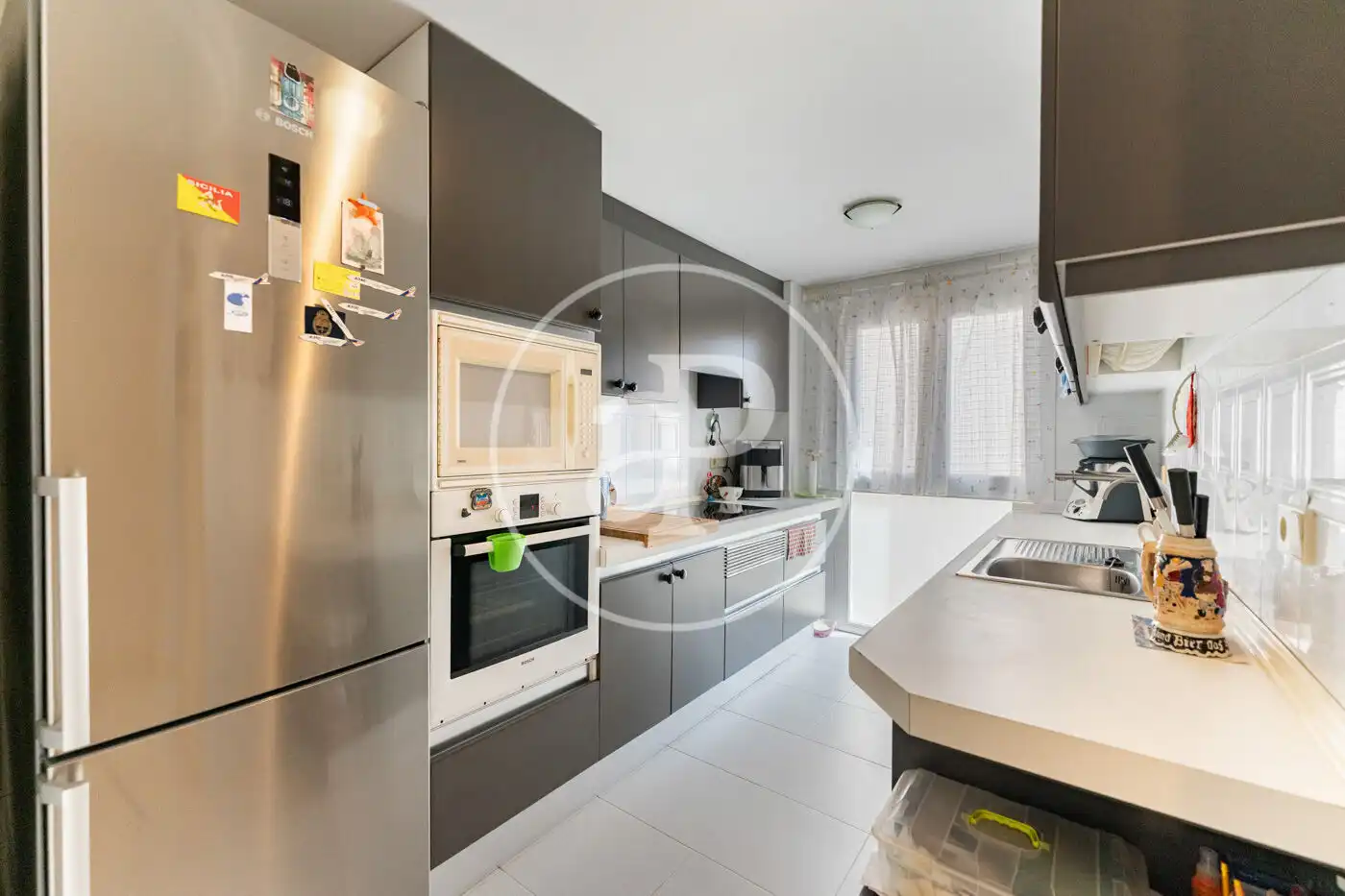 Kitchen of Flat for sale in  Palma de Mallorca  with Air Conditioner, Heating and Private garden