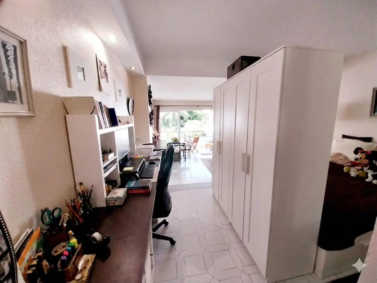 Wohnung zum Verkauf in Mijas mit Klimaanlage, Privatgarten und Terrasse