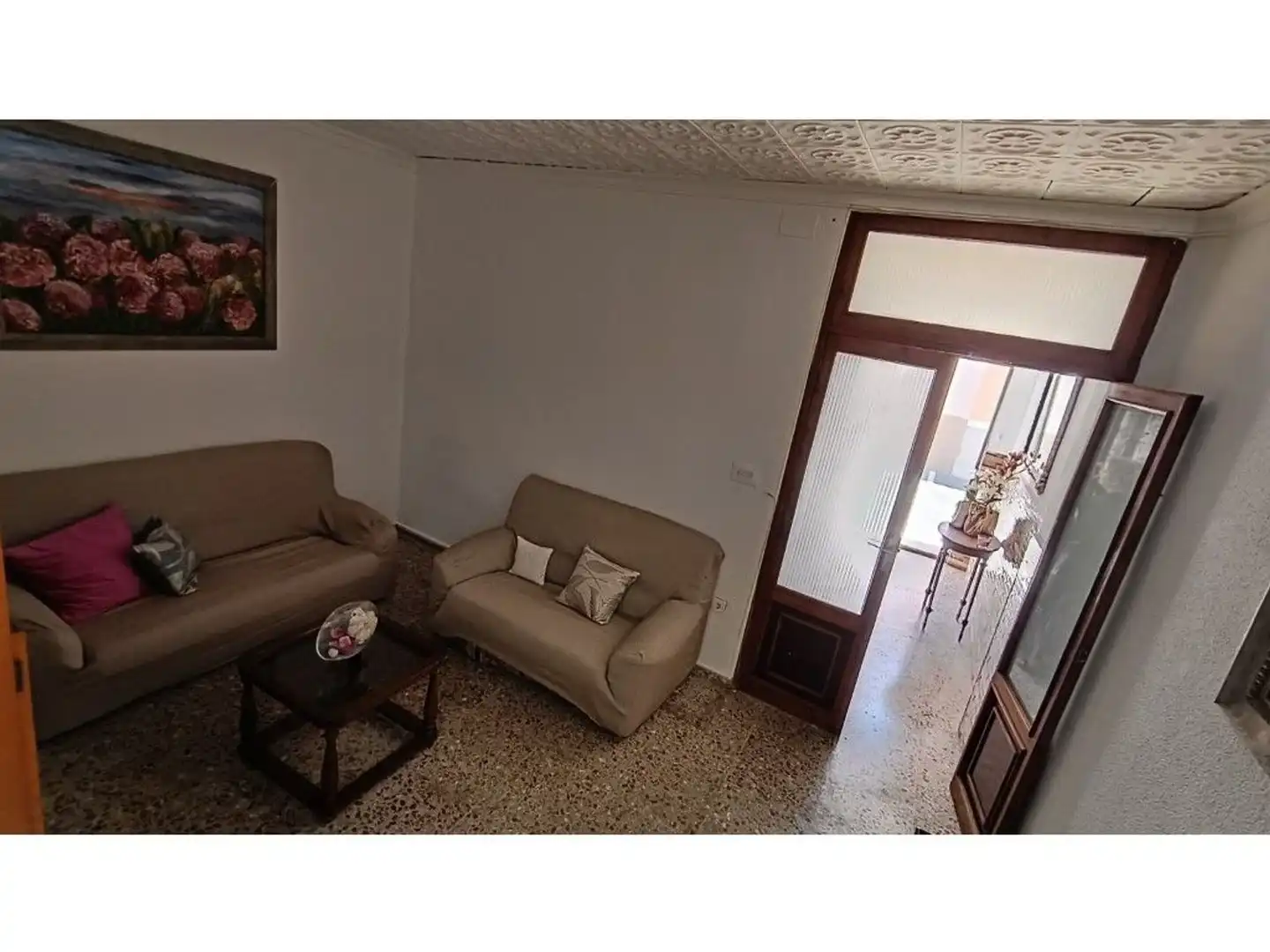 Sala d'estar de Finca rústica en venda en Burriana / Borriana