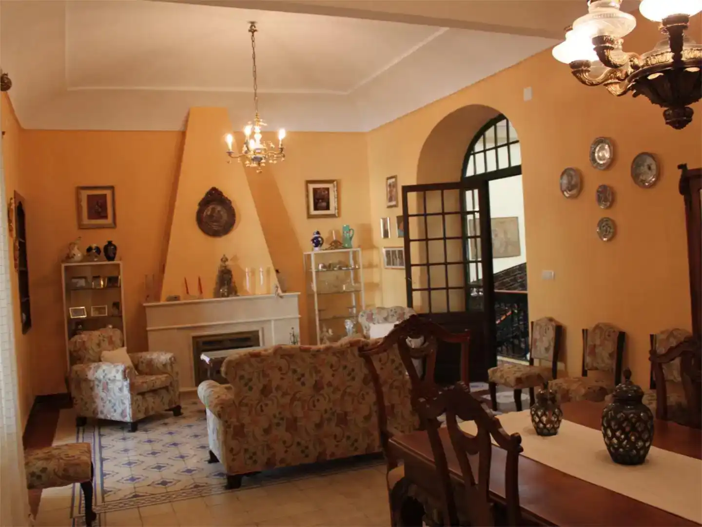 Sala d'estar de Casa o xalet en venda en Zafra amb Balcó
